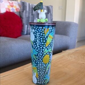 Starbucks Limited Edition 2025 Easter Bunny 24oz Tumbler